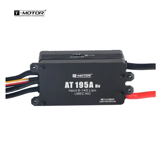 

ESC 2026 AT195A для VTOL для мальчиков с размахом крыльев 2,2–4,6 м и весом взлета 25–60 кг включает визуальный параметр с ЖК-дисплеем