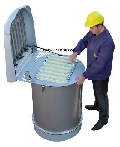 

Пневматические циклонные пылесборники для цементных силосов и бункеров с пневматической подачей, промышленные пылесборники с импульсной струей воздуха - Вентиляция силосов