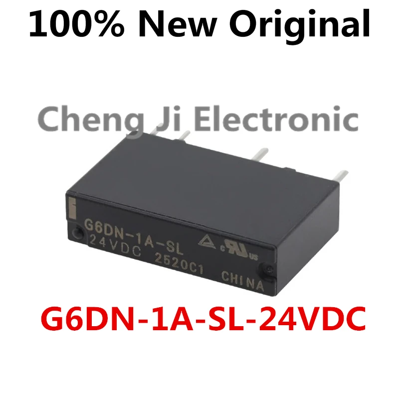 10 pièces/lot G6DN-1A-SL-5VDC 、 G6DN-1A-SL-12VDC 、 G6DN-1A-SL-24VDC DIP-4 nouveau relais de puissance d'origine G6DN-1A-SL-DC5V DC12V