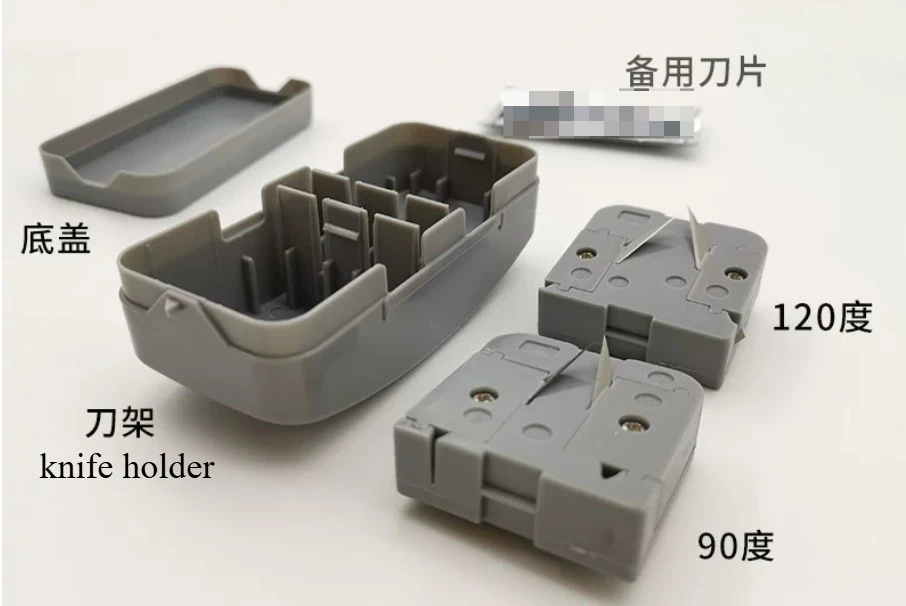 Adjustable Depth & Multi-Angle Chamfer Groover - for 45°/90° KT Board Bevel Cutting