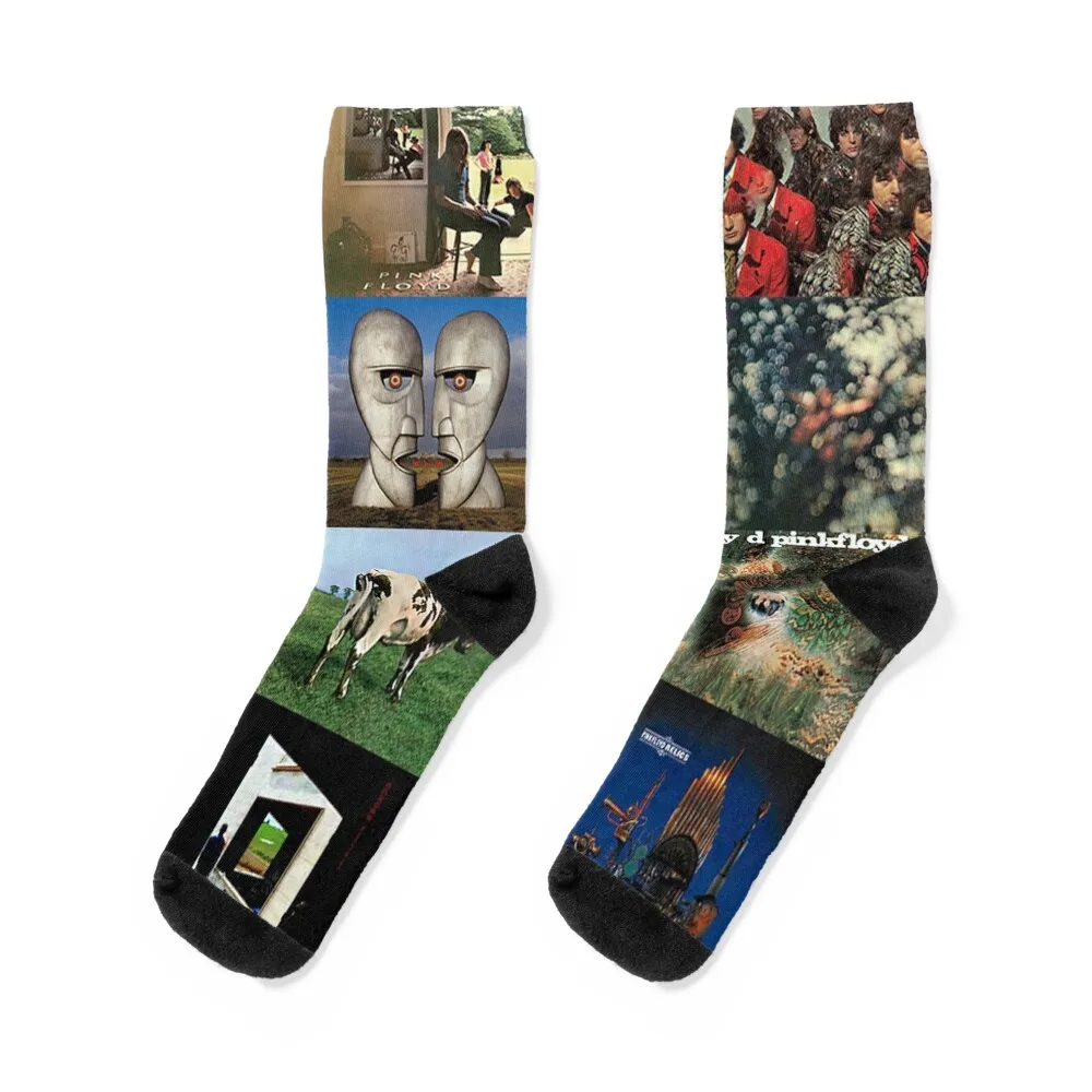 Completed Every Album Cover PiinkFloyd || 003 Socks luxe christmas stocking Sports compression Women Socks Men's