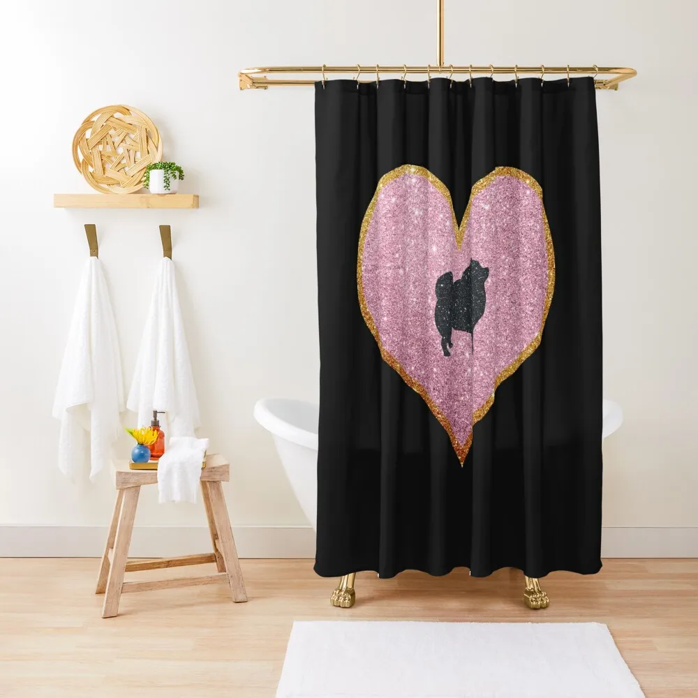 

Pomeranian Shower Curtain Modern Accessory Bathrooms Window For Bathrooms With Beautiful Designs Waterproof Shower Curtain