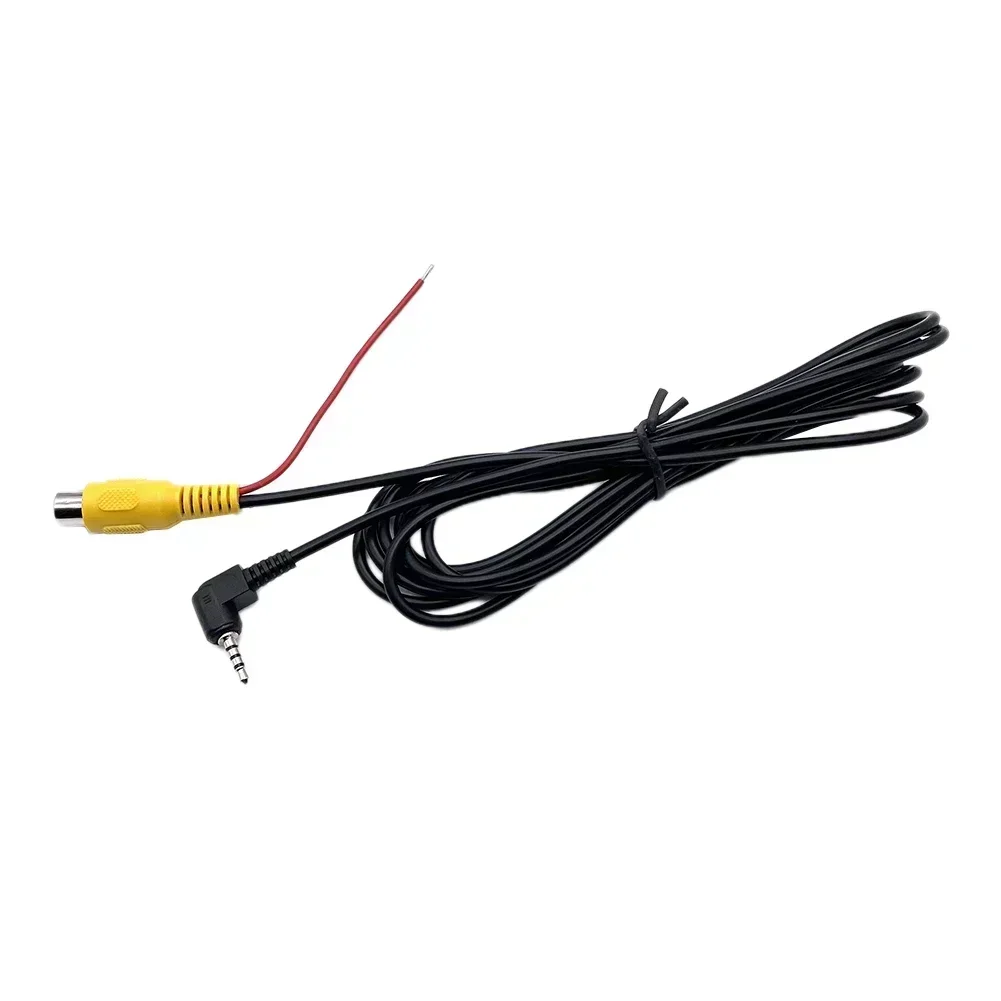 RCA To 2.5mm AV Converter Cable Car Rear View Reverse Parking Camera To Car DVR 2024 Hot Sale Brand New And High Quality