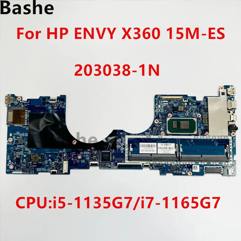 203038 -1N Für HP ENVY X360 15-ES 15M-ES Laptop Motherboard Mit i5-1135G7 i7-1165G7 CPU DDR4 M45472-601  Mainboard 100%