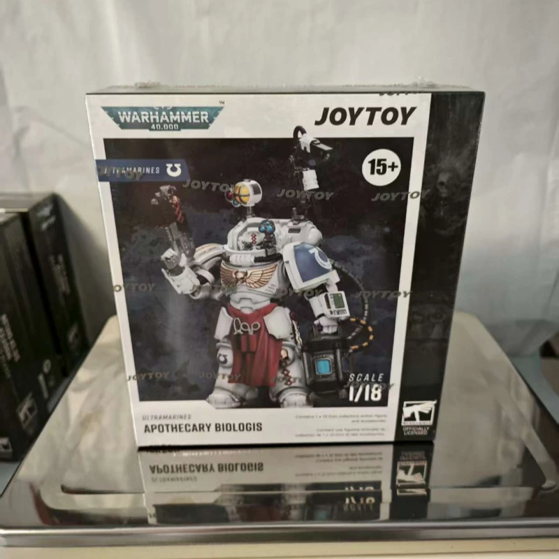 JOYTOY Dark Source Warhammer 40K Ultramarines boticario modelo de figura de acción articulada