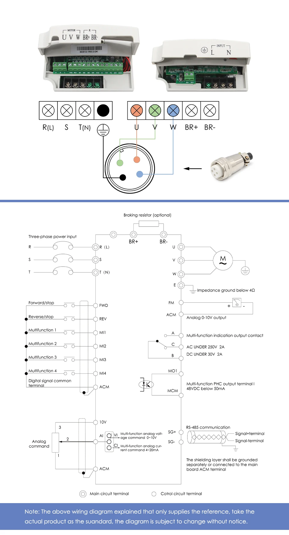 G-Penny 1,5 kW ER16 CNC-Spindelmotor, 80 mm, 110 V/220 V, Metallbearbeitungsspindel, VFD-Frequenzumrichter, Halterung, Wasserpumpe – Detail 14