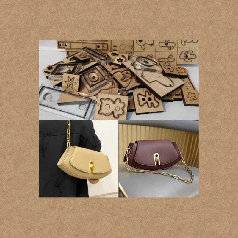Shoulder Bag Wooden Die DIY Leather Handcraft Cutting Mould