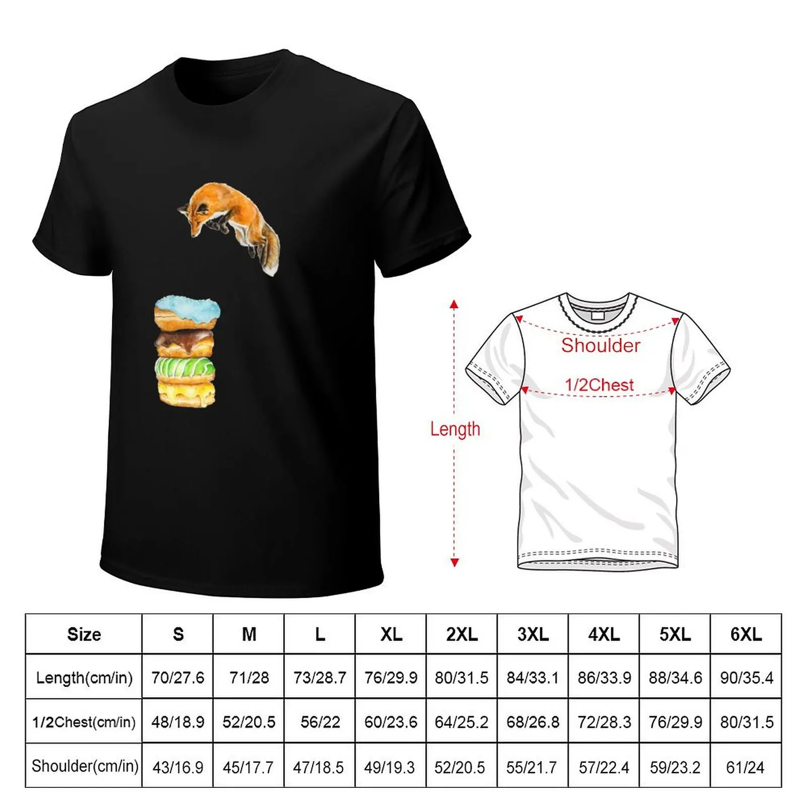 Donut Foxhole (Transparent Background) T-Shirt Performance Dry Fit T-Shirt