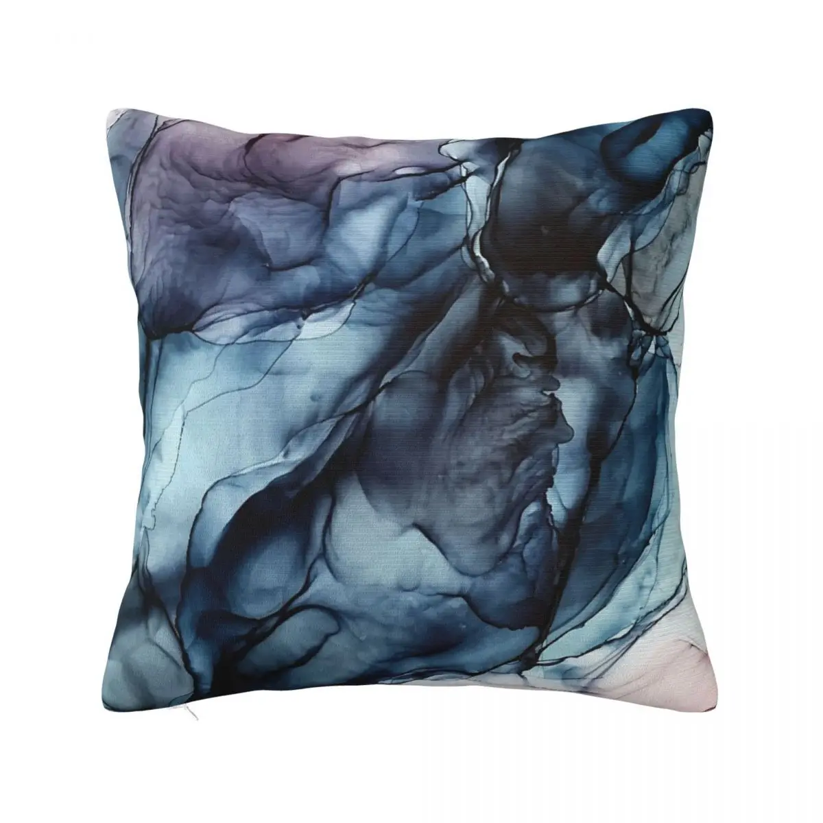 Blush And Darkness Abstract Alcohol Ink Cushions Sofa Cushion Cover Covers For Bed Pillows Pillow Case Pillow Cover