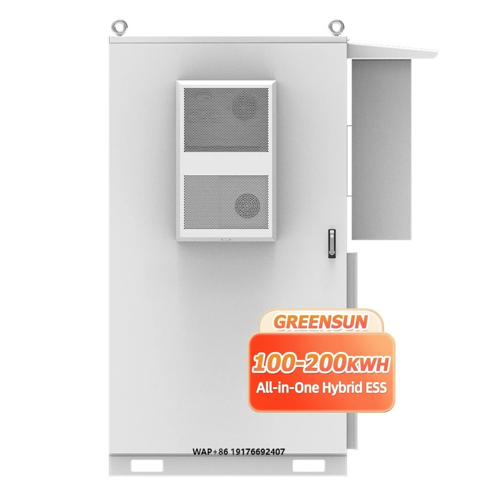 All in One Cabinet 50kw 3 Phase Hybrid Inverter and 57kwh 100kwh Battery Lithium 200 kwh with Parallel Feature