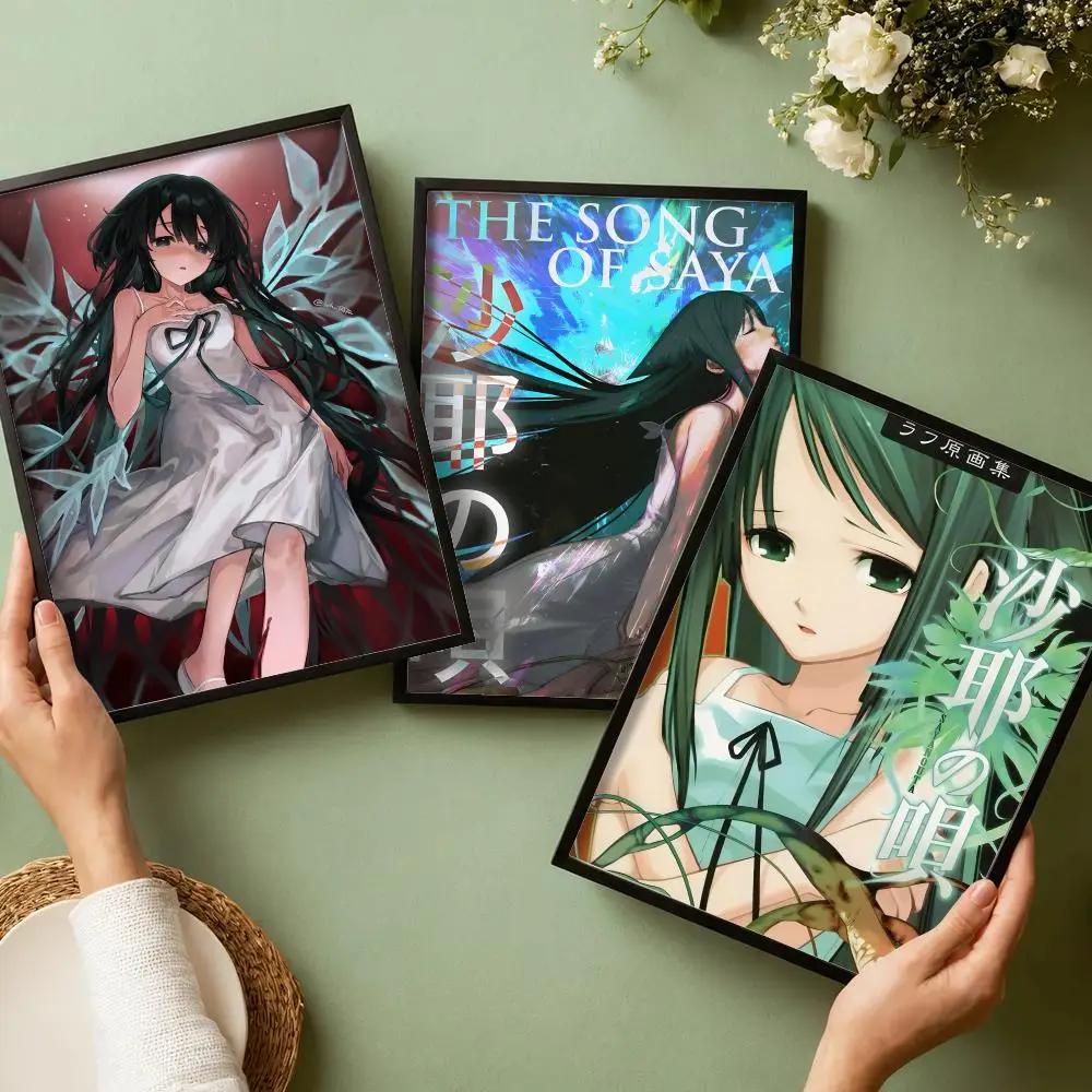 Classic Game S-Saya No U-Uta Poster Decorative Wall Art Stickers Mural Photo Print for Home Living Room Hallway Decor