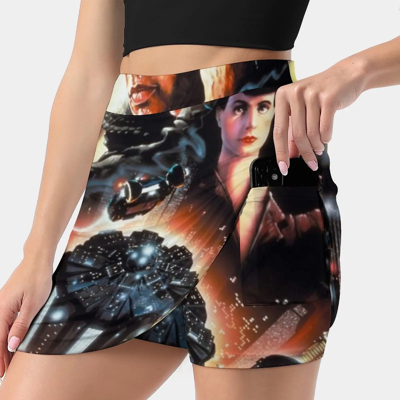 

Blade Runner Korean Fashion Skirt Summer Skirts For Women Light Proof Trouser Skirt Blade Runner Harrison Ridley Scott Scifi