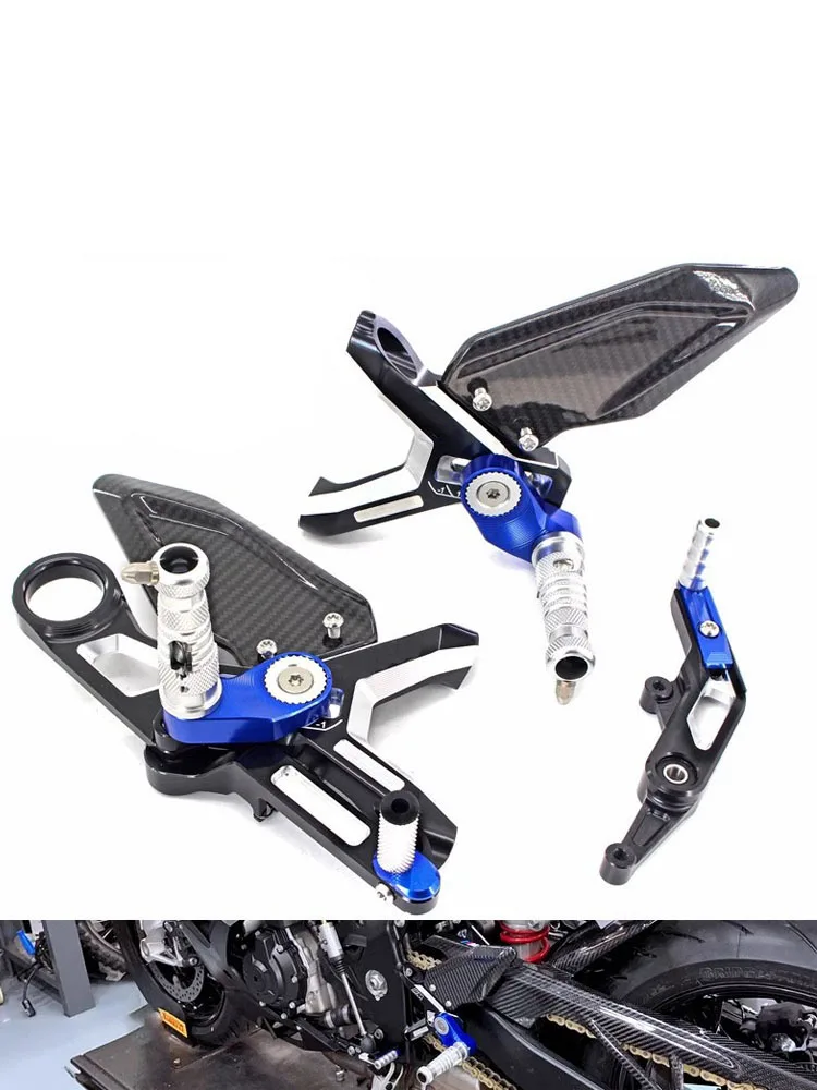 Voetsteun Voetsteunen Voor Bmw S1000rr S1000RR M1000RR 2019-2025 Koolstofvezel Hak Wing Richter Achteren Geplaatste - afbeelding 2