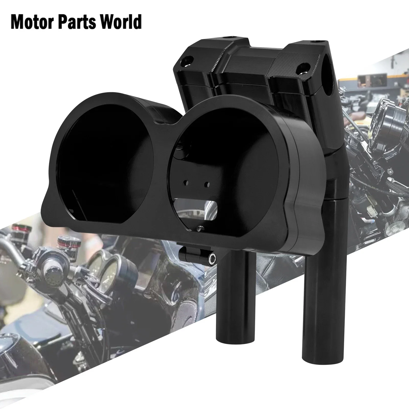 Motorrad schwarz/rot Lenker obere Klemm halterung für Harley touring Road Glide Fltrx 2015-up Instrumenten lenker Steuer halterung