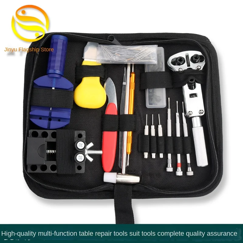 

Watch Repair Tools Kit Watchmaker Watch Repair Repairing Tools Kit Case Opener Link Spring Bar Remover Portable Brand Clock Tool