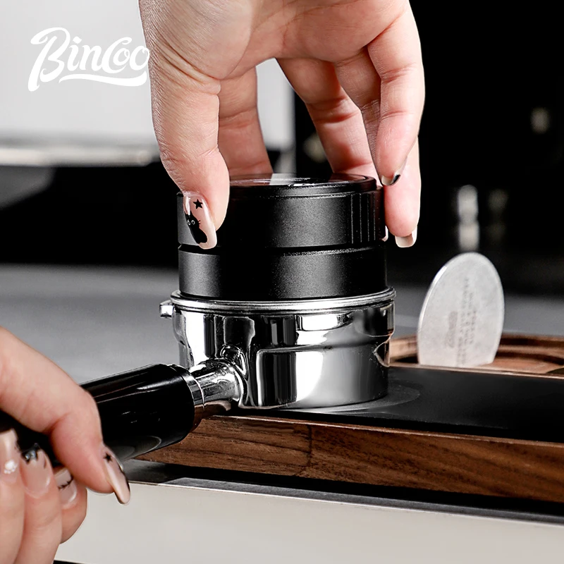 58mm 3‑Blade Self‑Leveling Coffee Distributor, Gravity Espresso Distribution Tool for 58mm Portafilter, Espresso Accessory