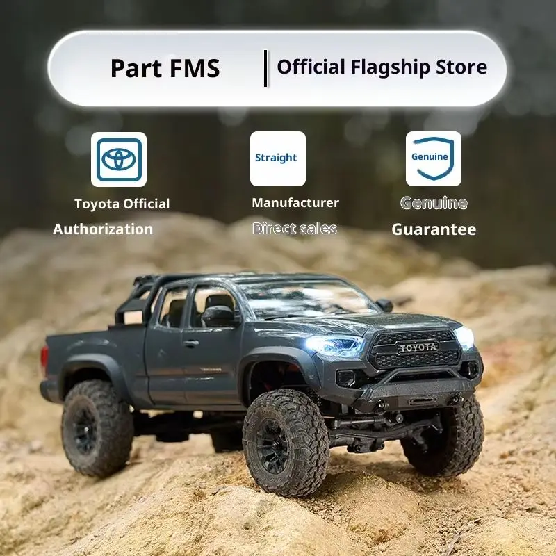 Fms Tacoma geautoriseerde simulatie 1/24 schaal op afstand bestuurbaar terreinwagen Fcx24m vierwielaandrijving op afstand bestuurbare pick-up
