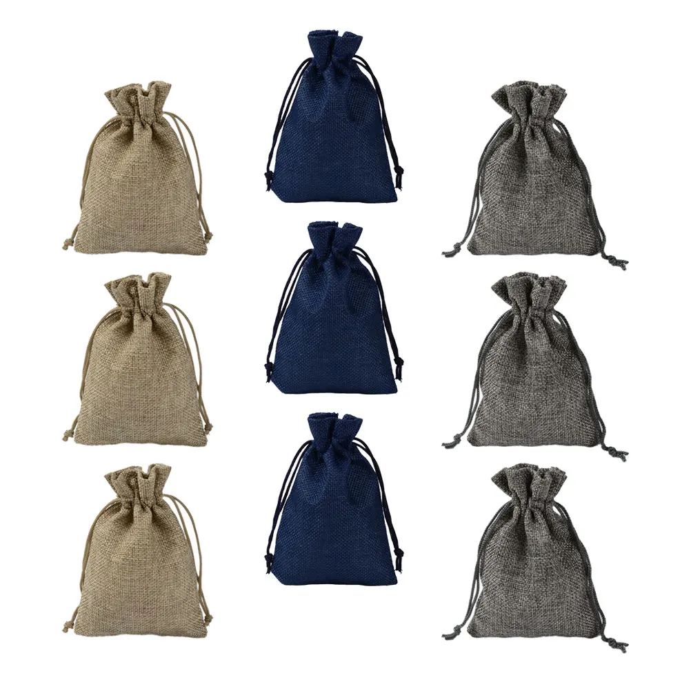 

24 Pcs Bags Set Reusable Storage C Drawstring Bags y Party Christmas Drawstring Favor Pouches Present Packaging Holiday