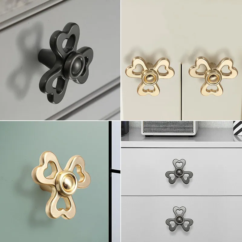 Einloch-Schubladengriff aus Zinklegierung, Küchenbeschläge für Möbel, moderne Kleiderschränke, Schuhschränke, kleiner Griff – Detail 4