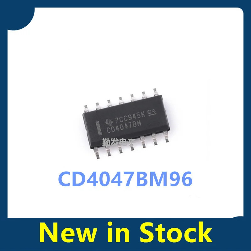10PCS CD4047BM96 Surface-mount SOP-14 CD4047BM CD4047 Logic IC