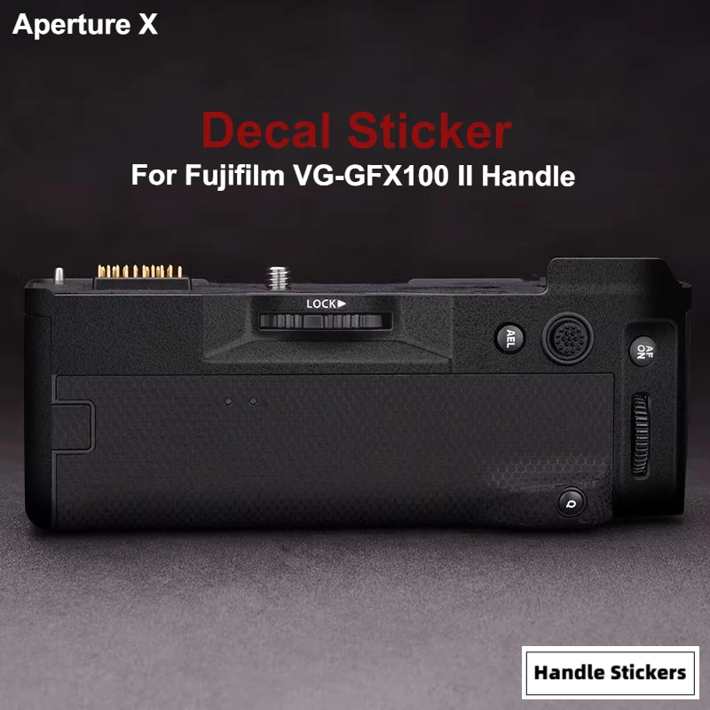 Decal Skin For Fuji Fujifilm VG-GFX100Ⅱ Decal Skin Vinyl Wrap Film Vertical Battery Grip Handle Sticker VG GFX100II GFX100 II