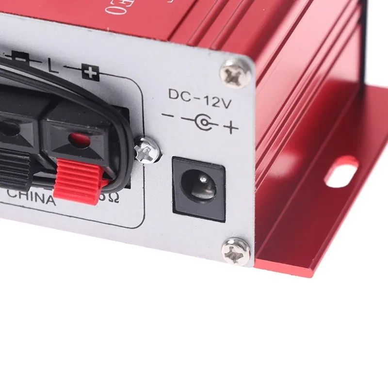 G8 Bluetooth Audio Amplifier 12V/45Wx2 Power/USB/SD/AUX Input/LED Display Mini Digital Player For Car/Home