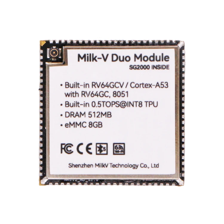 Milk-V Duo Module 01 SG2000 Core Module with EMMC, WIFI/BT