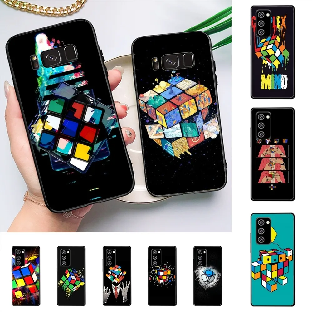 Men's Cool Creative Cube Phone Case For Samsung J 7 plus 7core J7 neo J6 plus prime J6 J4 J5 Mobile Cover