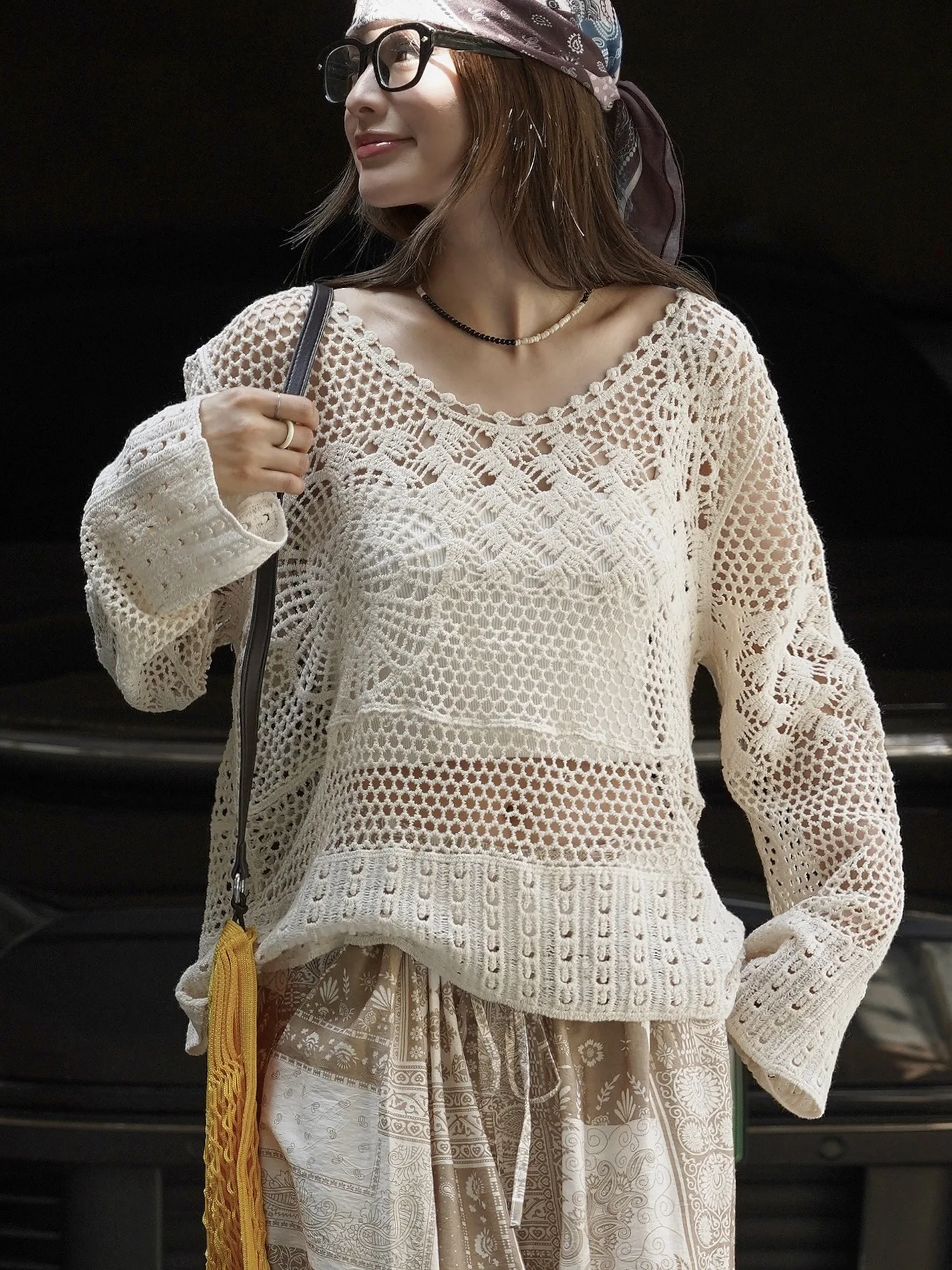 Women Pure Cotton Boho Blouses Hollow Out Knitted Deign Womens Flower Tops And Blouses Fashion Shirts Blusas Roupa Feminina