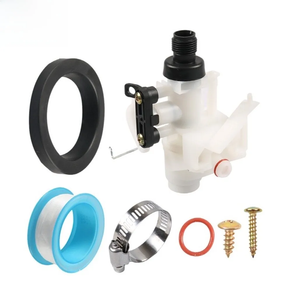 31705 RV Toilet Water Valve Kit for Thetford For Aqua Series V Includes Valve Seal Screw Clamp All Necessary Parts