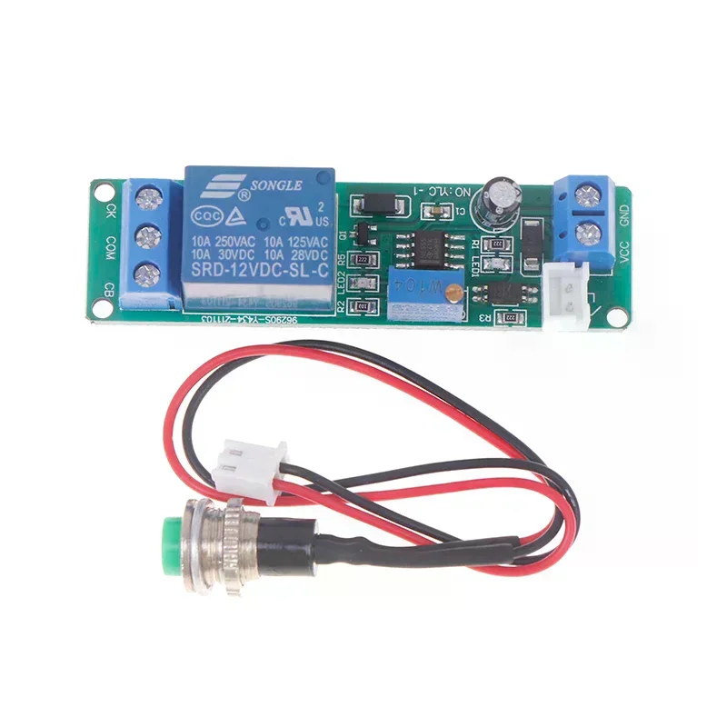 DC 12V Adjustable Timer Delay Turn OFF Module Timing Relay Time Switch 1~10sec Delay Off Switch Module
