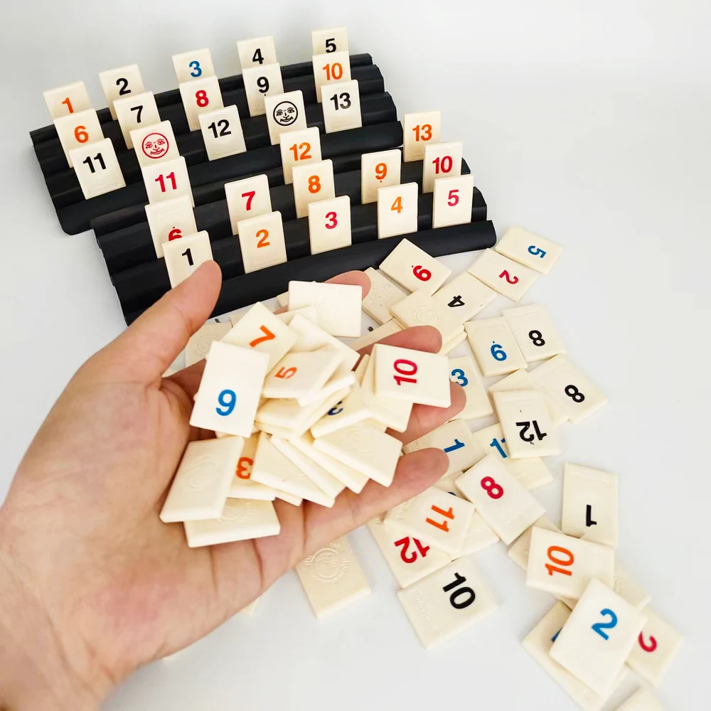 Russian Rummikub Bridge game Experience Endless Fun with Rummikub Board Games | Rami Tile Game for Families and Friends