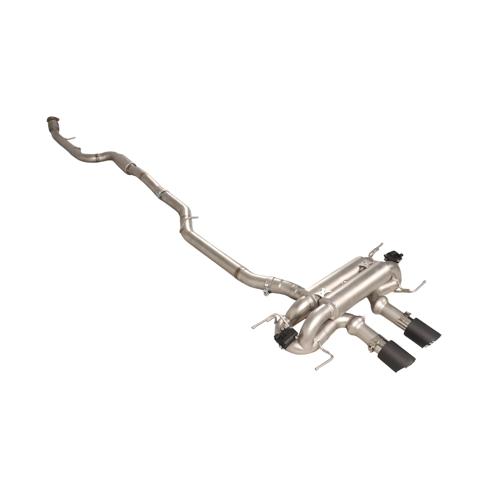 YT Suitable for Alfa Romeo Giulia 2.0T Modified GT4 with Valve Sandblasted Exhaust Pipe