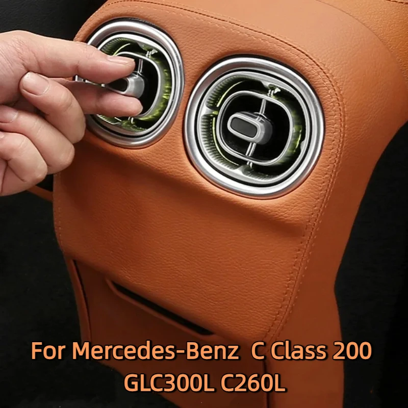 

For Mercedes-Benz C Class 200 GLC300L C260L Car rear air outlet hood Modified car interior decoration supplies