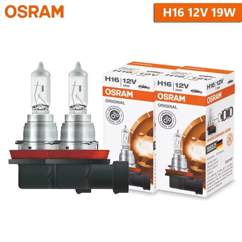 OSRAM 2 STKS H4 H7 H8 H9 H11 H16 9005 9006 Originele Lamp Hoogte/Dimlicht Geel Koplamp HB3 HB4 Mistlamp Auto Halogeenlamp