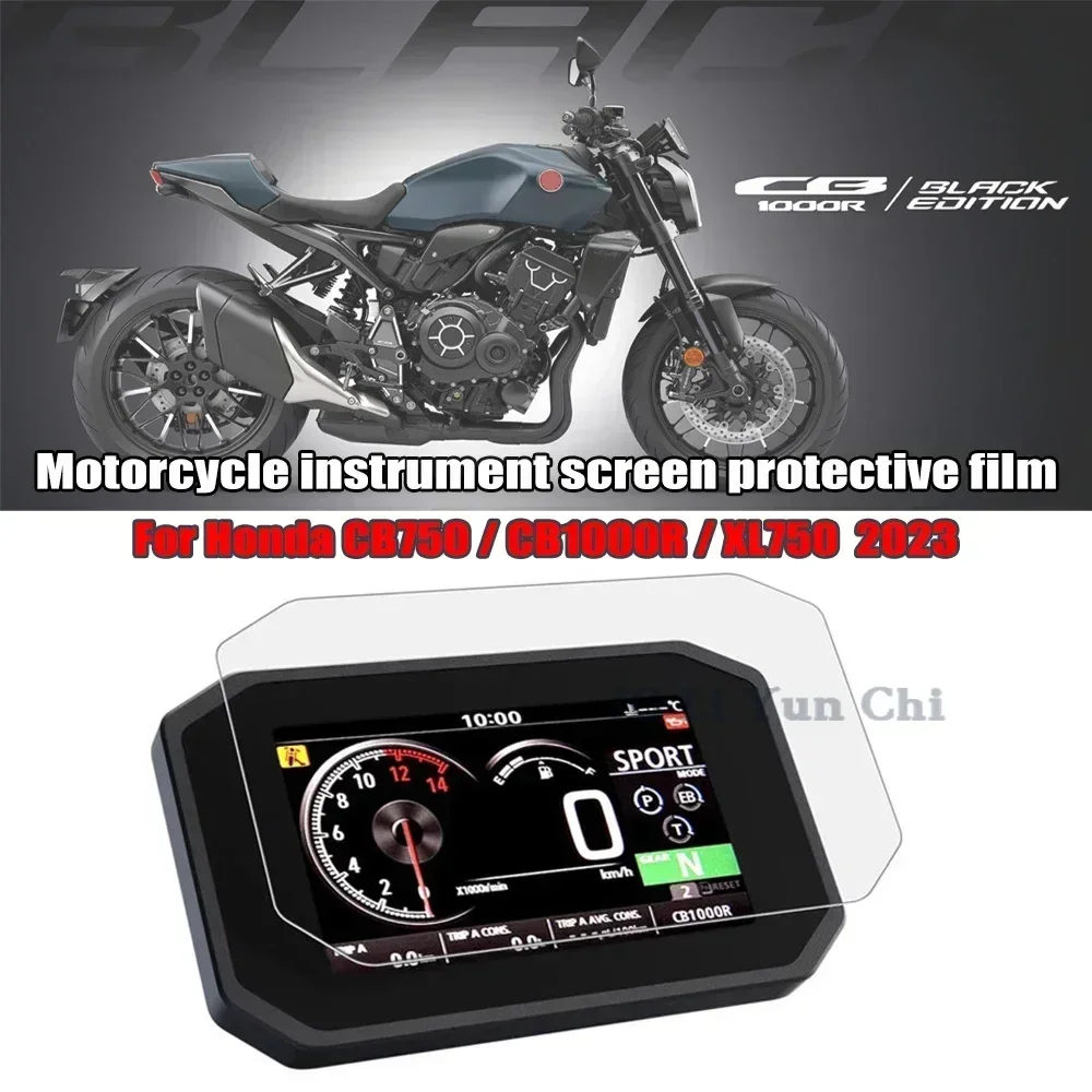 

For Honda CB750 CB1000R CB 750 1000R 2023 Motorcycle Instrument Protection Film Dashboard Screen Protector