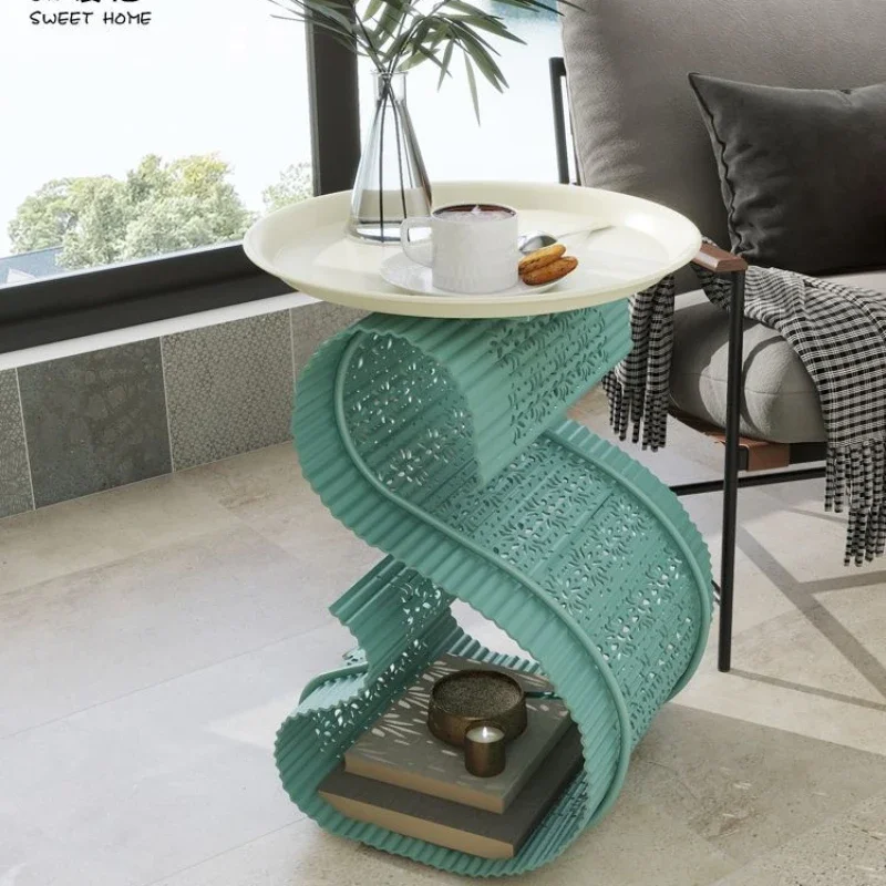 Coffee Table, Sofa, Side  Living Room, Shelf, Simple, Magazine Rack, Storage Furniture