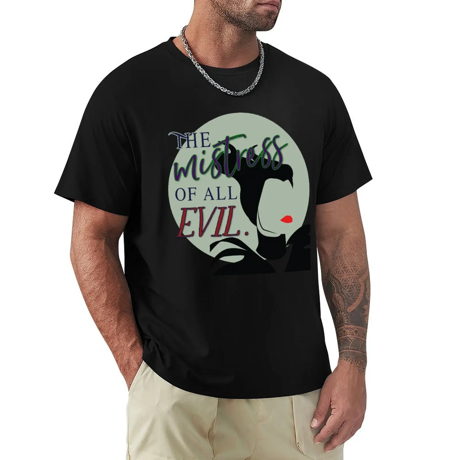 Mistress of All Evil T-Shirt t shirt man designer T-Shirt