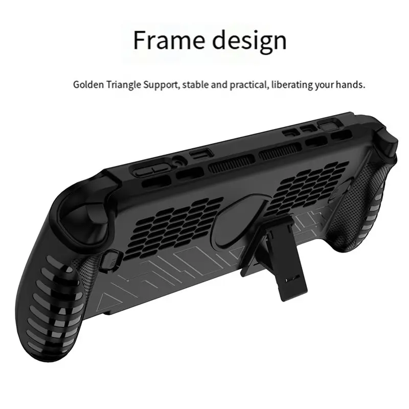 IDUD 2In1 TPU Bracket Protective Case Protective Case For MSI Claw 8 EX Ai+ Drop-Proof And Scratch-Resistant Soft Case