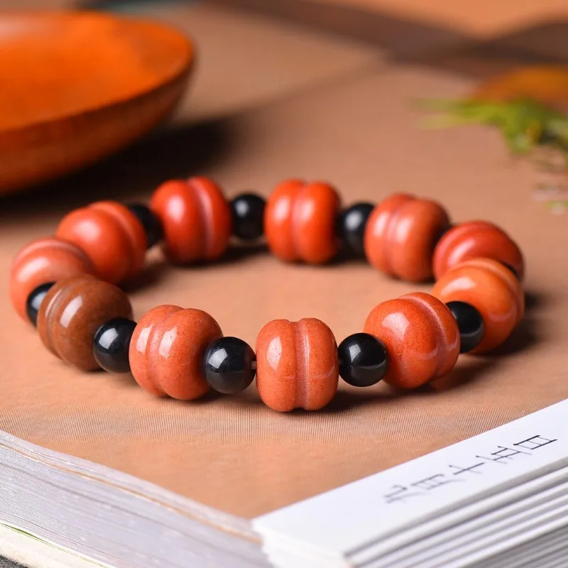 New Fashionable Gold Thread Jade Single Ring Bracelet, Unisex Hand Accessory