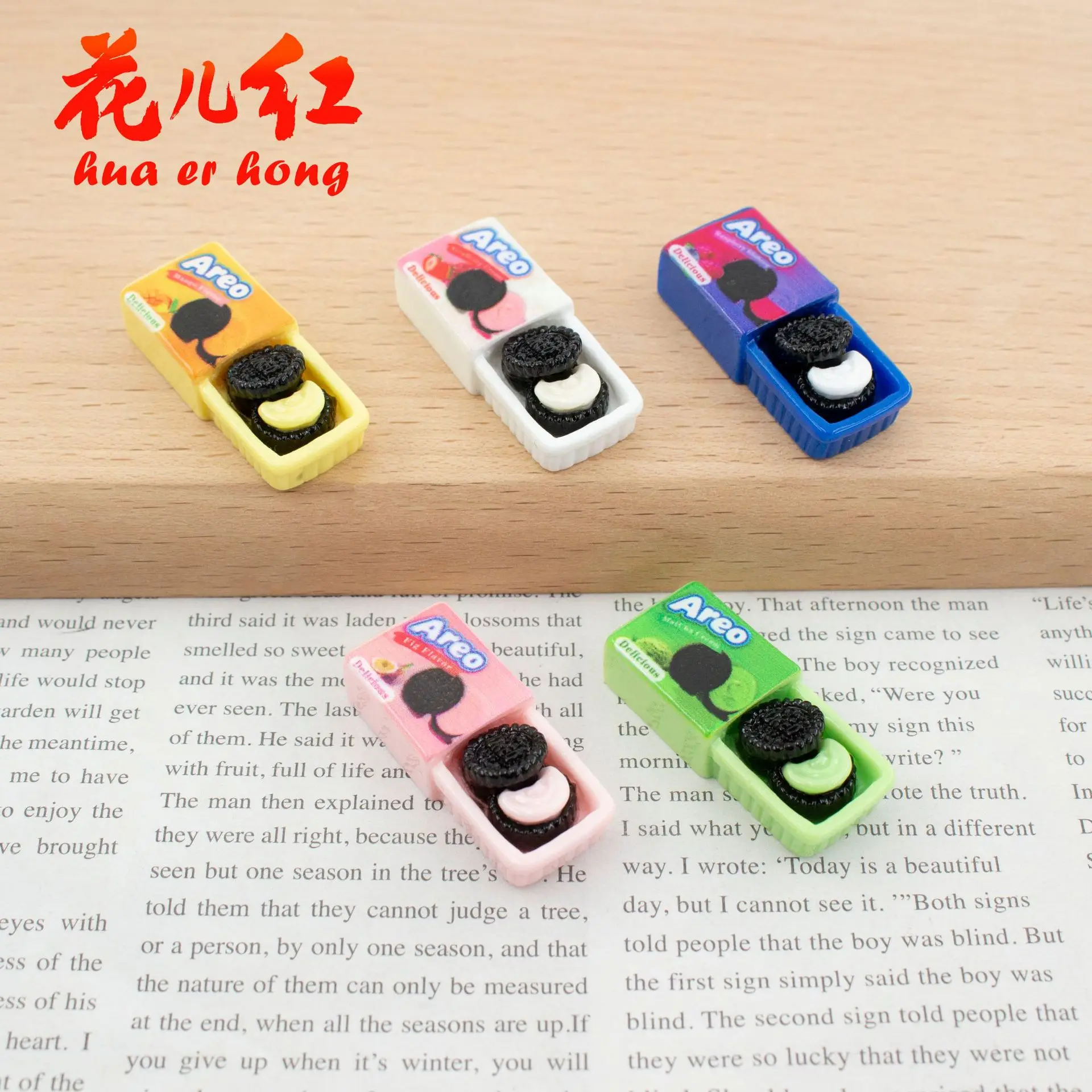 20 piezas nuevas galletas de Chocolate, cabujón de resina en miniatura, simulación de comida falsa, manualidades DIY, decoración para teléfono, accesorios para casa de muñecas