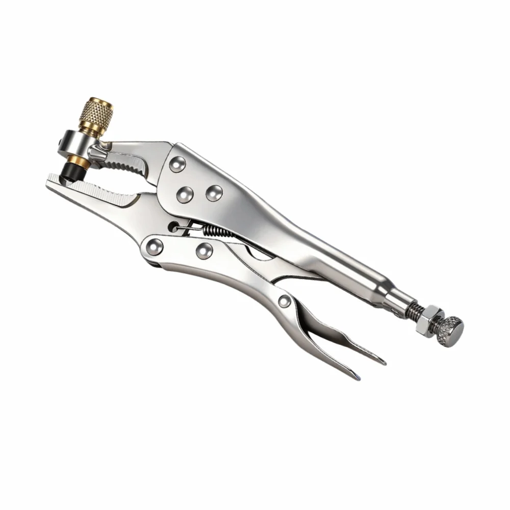 Steel Construction Refrigerant Recovery Plier Vice Grip 1/4