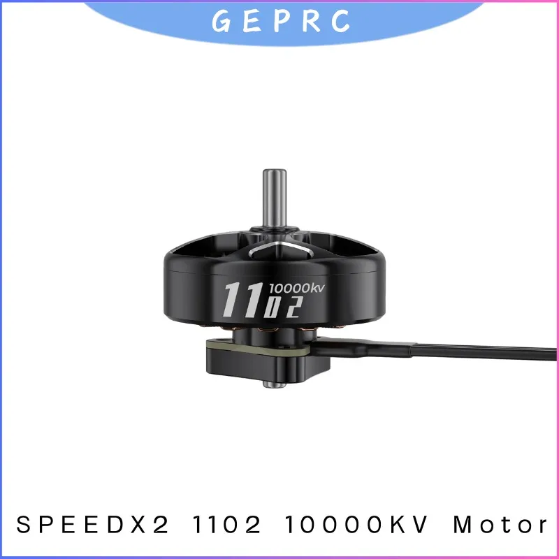

GEPRC SPEEDX2 1102 10000KV Brushless Motor with12A ESC for 1.6-2 Inch Tiny Whoop FPV Drone 1S-2S Micro RC Racing Motor Combo Set