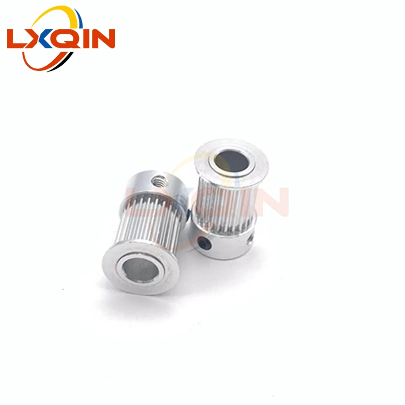 LXQIN printer parts S2M-15mm 24 teeth motor gear for large format printer carriage motor pulley