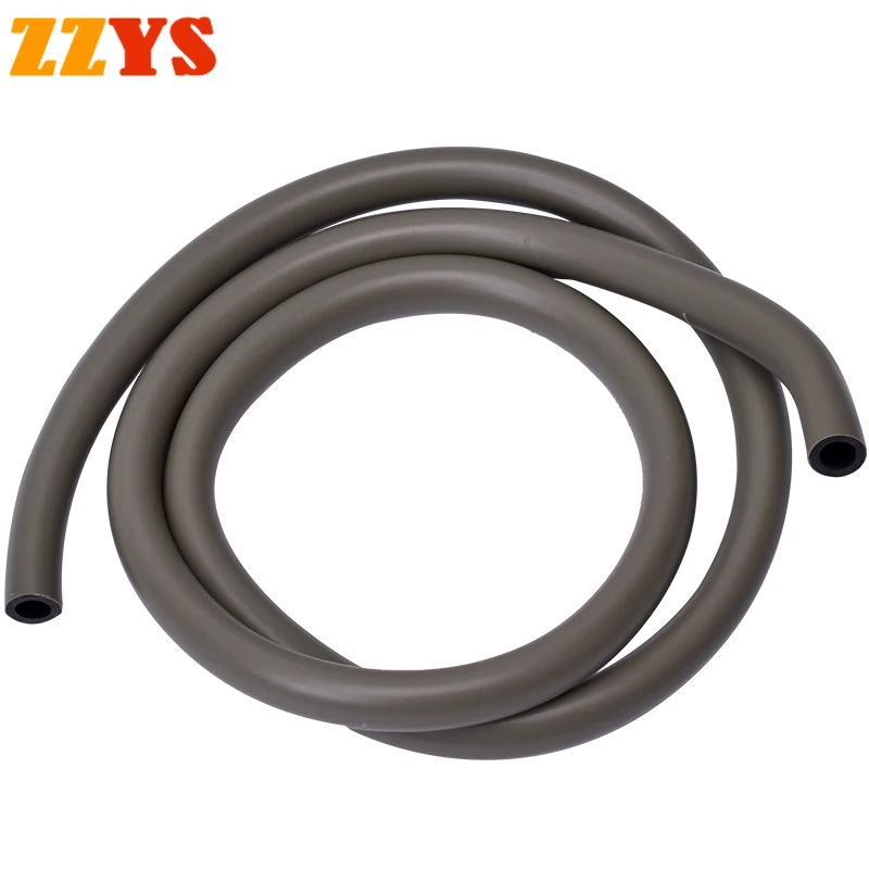 8mmx12mm Motorcycle Double Layer Tubing Fuel Exhaust Pipe Valve Vacuum Oil Tube Negative Pressure Trachea Vacuum Hose Length 1m