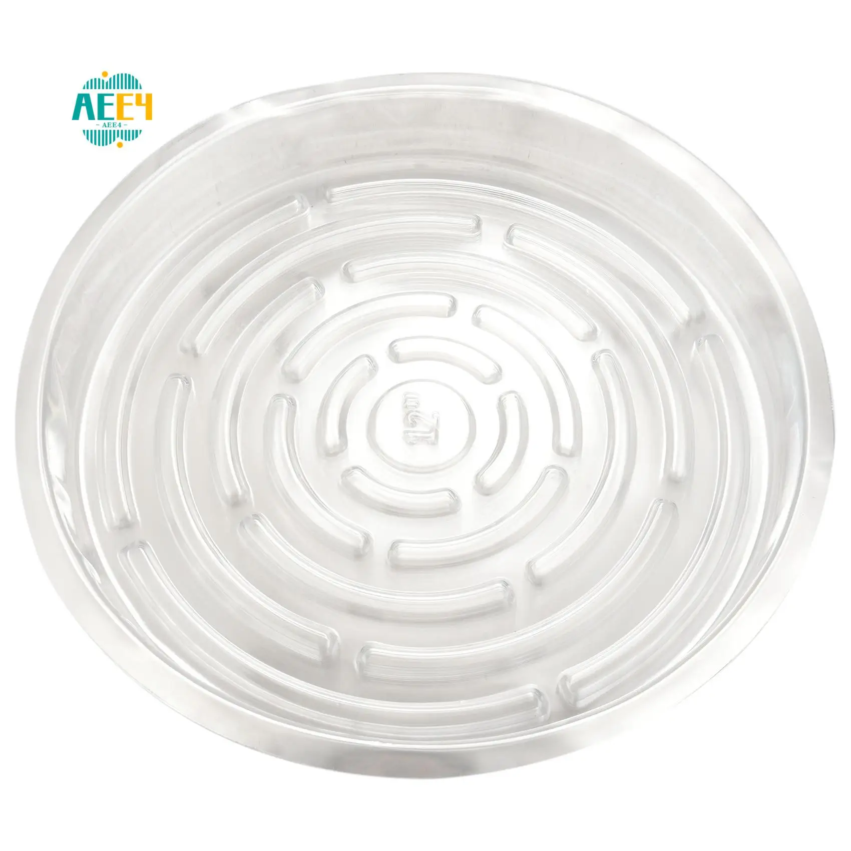 

AEE4-Plant Saucers, 10 Pack Of 30Cm (12 Inch), Transparent Flower Pot Drip Trays For Indoor & Outdoor Plants Garden Clear
