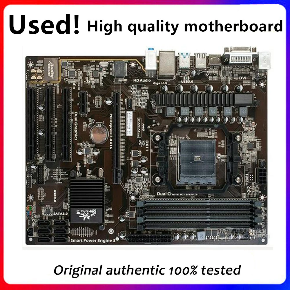 For Colorful C.A88AK V16A ATX Motherboard Socket FM2+ DDR3 A88X Original Desktop Mainboard Used Mainboard