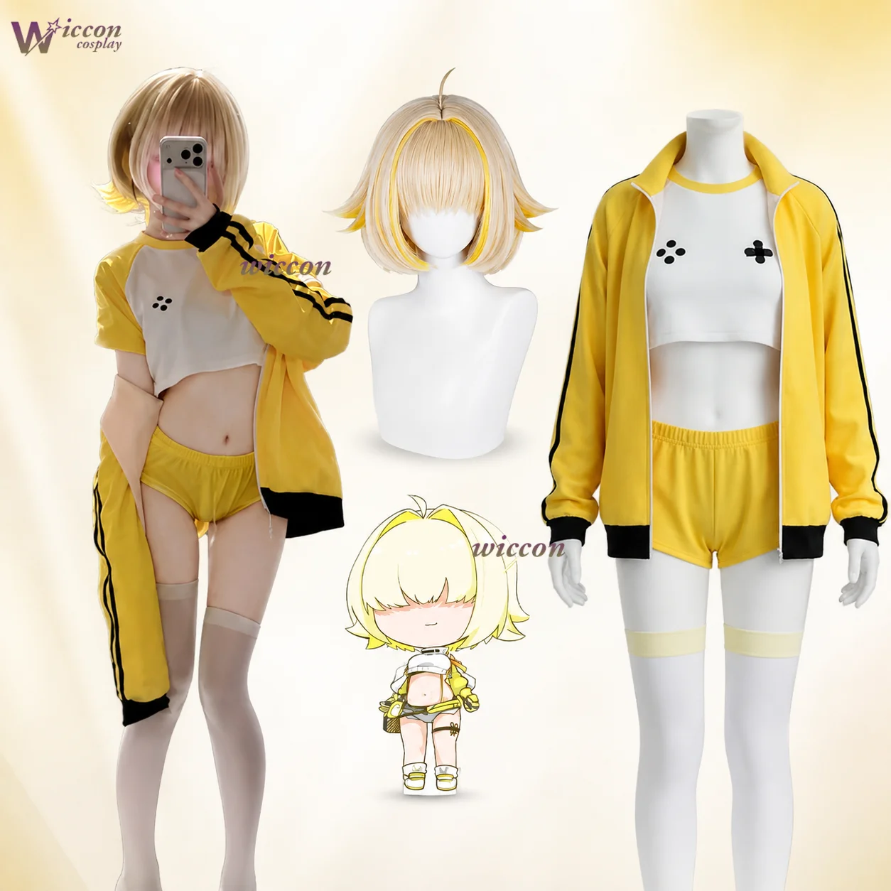 Anime Cosplay Photoshoot - Ani Cos Game GodVictory Elegg Cosplay-Outfit,