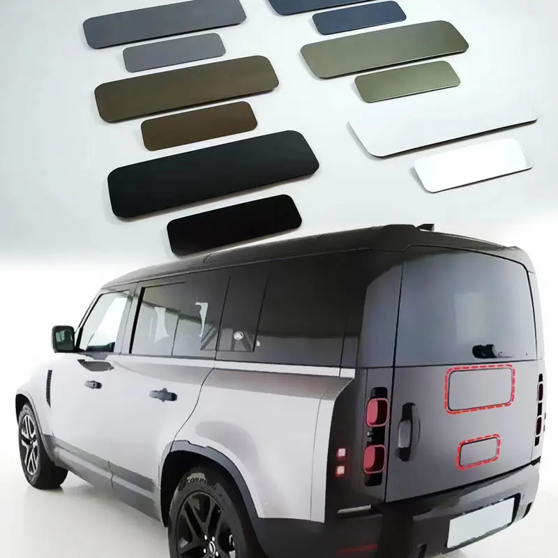 Heckklappenabdeckung für Land Rover Defender L663 2020-2025 90/110/130 Ersatzradabdeckung Schutzplatte Dekoration
