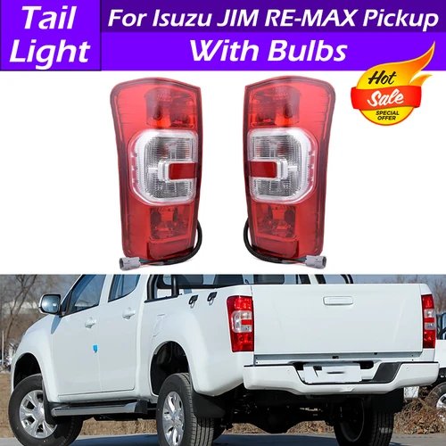 Imagen 1 del producto Para Isuzu JIM RE-MAX Pickup luz trasera de coche lámpara trasera indicador de parada de freno luz de respaldo luces traseras con bombillas